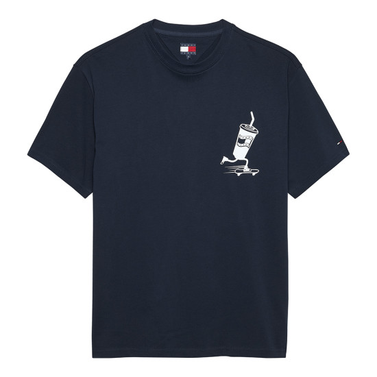 Tommy Hilfiger Ανδρική κοντομάνικη μπλούζα Back Logo Graphic Relaxed T-Shirt